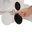 Giant 4-In-A-Row, 42 Discs (Single-Sided) | https://www.bestnamebadges.com