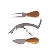 Wine & Cheese Accessories 4-pc Set | https://www.bestnamebadges.com