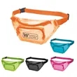 Clear PVC Fanny Pack with Adjustable Strap | https://www.bestnamebadges.com