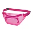 Clear PVC Fanny Pack with Adjustable Strap | https://www.bestnamebadges.com