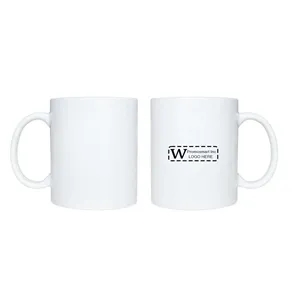 Economy Ceramic Mug | https://www.bestnamebadges.com