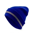 Hi-Vis Safety Beanie with Reflective Stripe | https://www.bestnamebadges.com