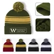Pom Pom Knit Beanie | https://www.bestnamebadges.com