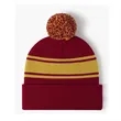 Pom Pom Knit Beanie | https://www.bestnamebadges.com
