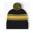 Pom Pom Knit Beanie | https://www.bestnamebadges.com