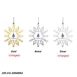 Snowflake Holiday Ornament | https://www.bestnamebadges.com