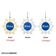 Snowflake Holiday Ornament | https://www.bestnamebadges.com
