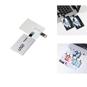 Custom Personal Company Logo Credit Card Style USB