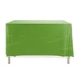 8' x 6.5' Custom Plastic Rectangular Table Cover | https://www.bestnamebadges.com