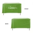 8' x 6.5' Custom Plastic Rectangular Table Cover | https://www.bestnamebadges.com