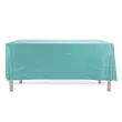 10' x 6.5' Custom Plastic Rectangular Table Cover | https://www.bestnamebadges.com
