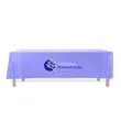 12' x 6.5' Custom Plastic Rectangular Table Cover | https://www.bestnamebadges.com