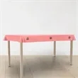 57" x 39" Custom Plastic Rectangular Table Cover | https://www.bestnamebadges.com
