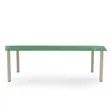 105" x 39" Custom Plastic Rectangular Table Cover | https://www.bestnamebadges.com