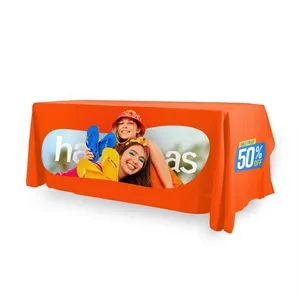 4', 6' & 10' - Throw Style - Full Back - Table Cover | https://www.bestnamebadges.com