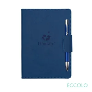 Eccolo® Carlton Journal/Clicker Pen | https://www.bestnamebadges.com