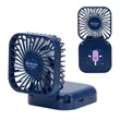 Whirlwind Mini Folding Rechargeable Fan with Lanyard | https://www.bestnamebadges.com