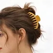 Non Slip Neutral Big Hair Claw Clips | https://www.bestnamebadges.com