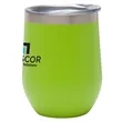Aria 12 oz. Double Wall Vacuum Wine Cup | https://www.bestnamebadges.com