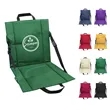 Folding Adjustable Stadium Seat Cushion With Back Support | https://www.bestnamebadges.com