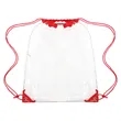Large Clear Stadium Drawstring Backpack (Ocean) | https://www.bestnamebadges.com