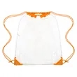 Large Clear Stadium Drawstring Backpack (Ocean) | https://www.bestnamebadges.com