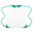Large Clear Stadium Drawstring Backpack (Ocean) | https://www.bestnamebadges.com