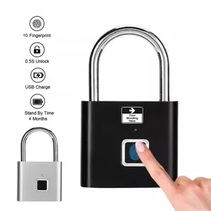 Keyless Smart Fingerprint Padlock