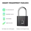 Keyless Smart Fingerprint Padlock | https://www.bestnamebadges.com