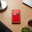 Adhesive Cell Phone Wallet Card Holder Various Colors | https://www.bestnamebadges.com