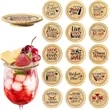 Bamboo Wine Glass Charcuterie Fruit Topper | https://www.bestnamebadges.com