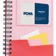 5' x 7' FSC® Recycled Stash Spiral Notebook | https://www.bestnamebadges.com