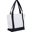Oversized Recyled Canvas Tote Bag | https://www.bestnamebadges.com