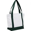 Oversized Recyled Canvas Tote Bag | https://www.bestnamebadges.com