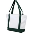 Oversized Recyled Canvas Tote Bag | https://www.bestnamebadges.com