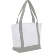 Oversized Recyled Canvas Tote Bag | https://www.bestnamebadges.com