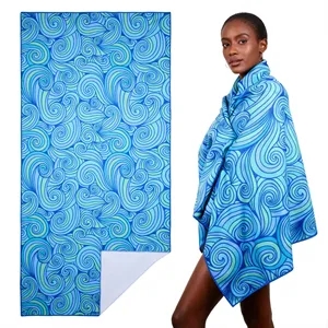 400GSM Microfiber Quick Dry Sublimated Beach Towel