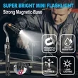 Magnetic Head Rotatable LED Torch/Pick Up Tool | https://www.bestnamebadges.com