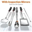 Telescoping Magnetic Pickup Tool Set | https://www.bestnamebadges.com