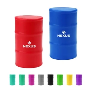 Soft Pu Oil Drum Stress Ball Anxiety Relieve Toy