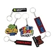 Custom Shape 3D Rubber PVC Keychain | https://www.bestnamebadges.com