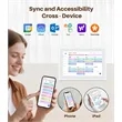 FotoCube Smart Calendar+WIFI Digital Photo Frame | https://www.bestnamebadges.com