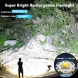 Rechargeable LED Flashlights High Lumens | https://www.bestnamebadges.com