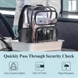 Clear Heavy Duty PVC Transparent Backpack | https://www.bestnamebadges.com