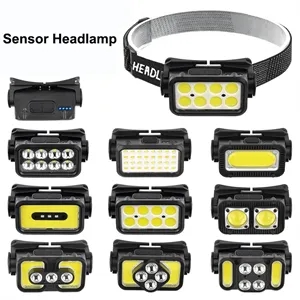 Super Bright Motion Sensor Head Lamp Flashlight