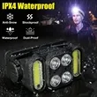 Super Bright Motion Sensor Head Lamp Flashlight | https://www.bestnamebadges.com