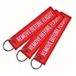 Custom Aviation Reminder Keychain Tags | https://www.bestnamebadges.com