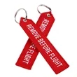 Custom Aviation Reminder Keychain Tags | https://www.bestnamebadges.com