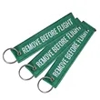 Custom Aviation Reminder Keychain Tags | https://www.bestnamebadges.com