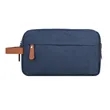 Heathered Travel Toiletry Bag (Ocean) | https://www.bestnamebadges.com